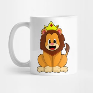 Lion with Crown Mug